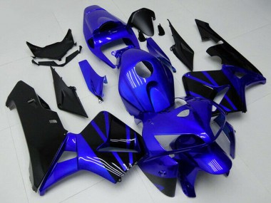 Descuento Carenado Moto Honda CBR600RR 2005-2006 - Azul Negro