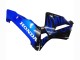 Descuento Carenado Moto Honda CBR600RR 2005-2006 - Negro Brillante Azul Llama