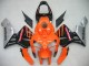 Descuento Carenados Moto Honda CBR600RR 2005-2006 - Naranja Negro Plata