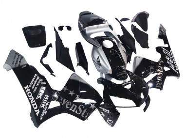 Descuento Carenados Moto Honda CBR600RR 2005-2006 - Negro Plata SevenStars