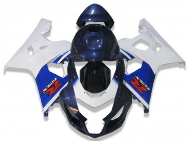 Descuento Carenados Moto Suzuki GSXR 600/750 2004-2005 - Blanco Azul Negro Rojo