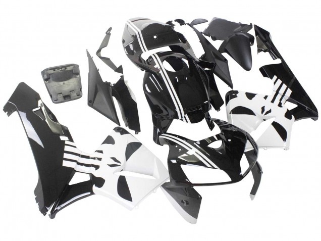 Descuento Carenado Moto Honda CBR600RR 2005-2006 - Negro Blanco