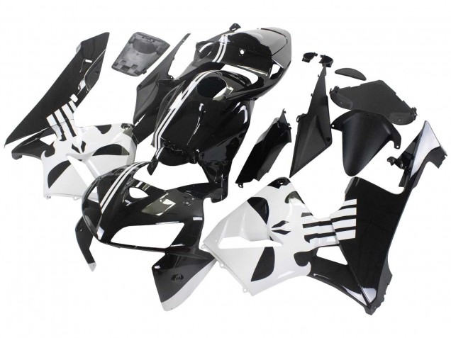 Descuento Carenado Moto Honda CBR600RR 2005-2006 - Negro Blanco