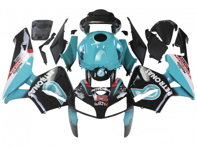 Descuento Carenados Moto Honda CBR600RR 2005-2006 - Azul Claro Negro 35