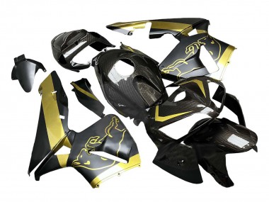 Descuento Carenados Moto Honda CBR600RR 2005-2006 - Negro Oro FibraCarbono