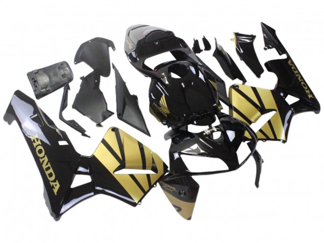 Descuento Carenado Moto Honda CBR600RR 2005-2006 - Negro Oro