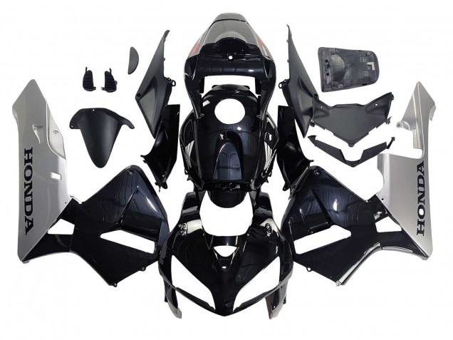 Descuento Carenado Moto Honda CBR600RR 2005-2006 - Negro Plata