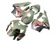 Descuento Carenados Moto Honda CBR600RR 2005-2006 - Verde Rojo Tiburón