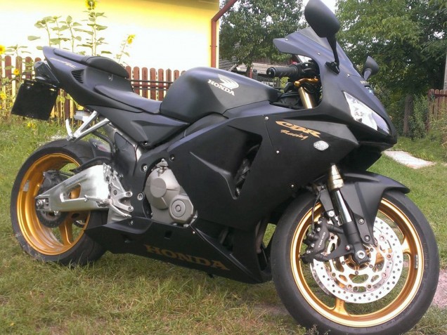 Descuento Carenados Moto Honda CBR600RR 2005-2006 - Negro Mate