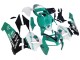 Descuento Carenados Moto Honda CBR600RR 2005-2006 - Verde Claro Blanco Negro Brillante Joe Rocket