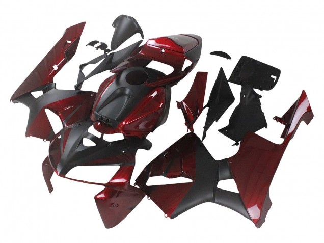 Descuento Carenados Moto Honda CBR600RR 2005-2006 - Rojo Negro