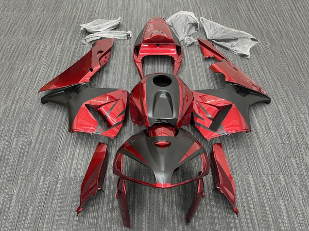 Descuento Carenados Moto Honda CBR600RR 2005-2006 - Rojo Negro