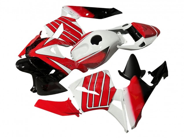 Descuento Carenado Moto Honda CBR600RR 2005-2006 - Rojo Blanco Negro