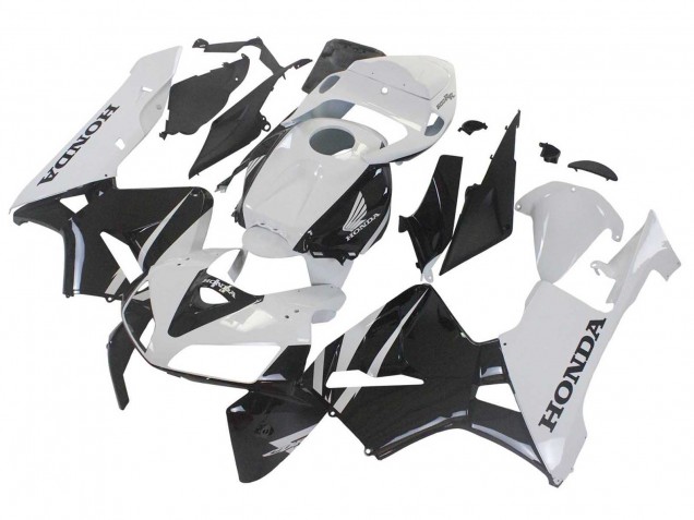 Descuento Carenado Moto Honda CBR600RR 2005-2006 - Blanco Negro