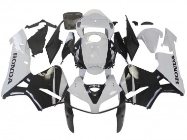 Descuento Carenado Moto Honda CBR600RR 2005-2006 - Blanco Negro