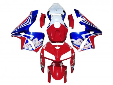 Descuento Carenados Moto Honda CBR600RR 2005-2006 - Rojo Blanco Azul 69