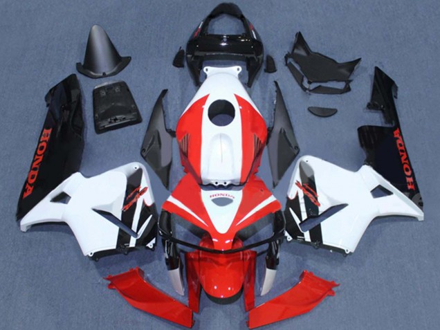 Descuento Carenados Moto Honda CBR600RR 2005-2006 - Rojo Blanco Negro