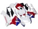 Descuento Carenados Moto Honda CBR600RR 2005-2006 - Blanco Azul Rojo