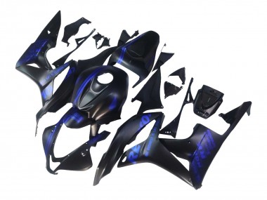 Descuento Carenados Moto Honda CBR600RR 2007-2008 - Negro Mate Azul Repsol