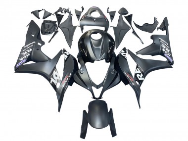Descuento Carenado Moto Honda CBR600RR 2007-2008 - Negro Mate Blanco Repsol