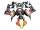 Descuento Carenados Moto Honda CBR600RR 2007-2008 - Negro Mate Naranja Rojo Rossi Repsol 46