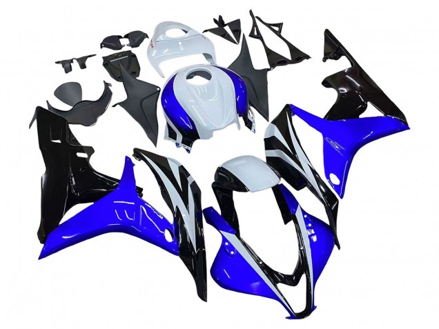 Descuento Carenado Moto Honda CBR600RR 2007-2008 - Blanco Azul Negro Brillante