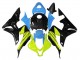 Descuento Carenados Moto Honda CBR600RR 2007-2008 - Azul Amarillo Negro Brillante