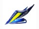 Descuento Carenados Moto Honda CBR600RR 2007-2008 - Azul Verde MoviStar Castrol