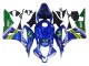 Descuento Carenados Moto Honda CBR600RR 2007-2008 - Azul Verde MoviStar Castrol