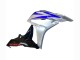 Descuento Carenados Moto Honda CBR600RR 2007-2008 - Plata Azul Negro Brillante Carrera