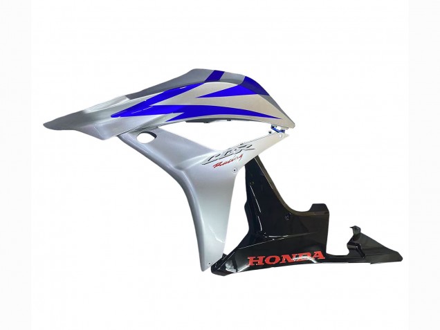 Descuento Carenados Moto Honda CBR600RR 2007-2008 - Plata Azul Negro Brillante Carrera