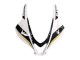Descuento Carenado Moto Honda CBR600RR 2007-2008 - Blanco Oro Negro Brillante Playboy