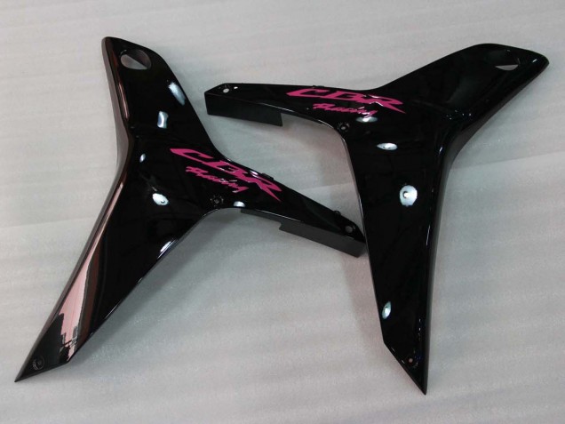 Descuento Carenados Moto Honda CBR600RR 2007-2008 - Rosa Negro Brillante Carrera