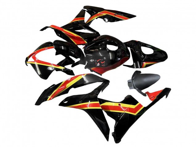 Descuento Carenados Moto Honda CBR600RR 2007-2008 - Rojo Oro Negro Brillante