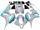 Descuento Carenados Moto Honda CBR600RR 2007-2008 - Gris Brillante Azul Claro