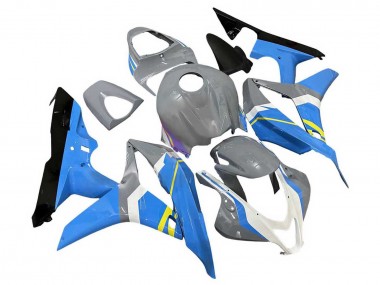 Descuento Carenados Moto Honda CBR600RR 2007-2008 - Nardo Gris Azul Blanco Negro Brillante