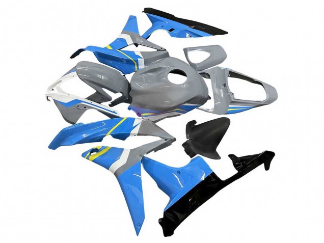 Descuento Carenados Moto Honda CBR600RR 2007-2008 - Nardo Gris Azul Blanco Negro Brillante