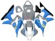 Descuento Carenados Moto Honda CBR600RR 2007-2008 - Nardo Gris Azul Blanco Negro Brillante