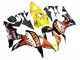 Descuento Carenados Moto Honda CBR600RR 2007-2008 - Amarillo Naranja Negro Brillante Rossi Repsol