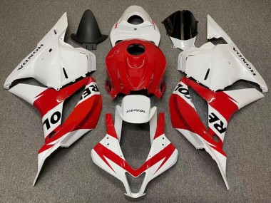 Descuento Carenados Moto Honda CBR600RR 2007-2008 - Blanco Rojo Repsol