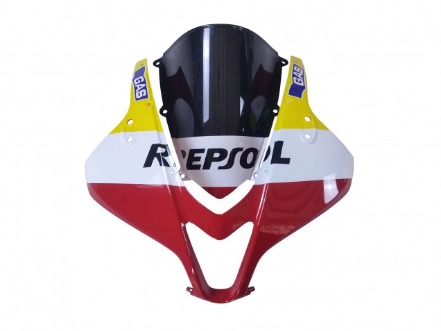 Descuento Carenados Moto Honda CBR600RR 2007-2008 - Blanco Amarillo Rojo Repsol HRC
