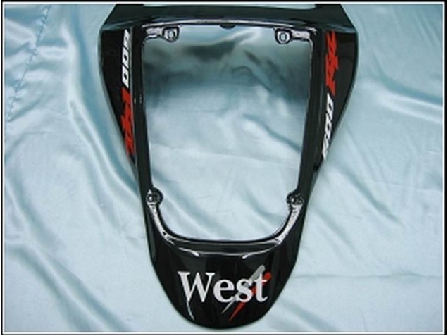 Descuento Carenados Moto Honda CBR600RR 2007-2008 - Negro Brillante Blanco West
