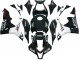 Descuento Carenados Moto Honda CBR600RR 2007-2008 - Negro Brillante Blanco West
