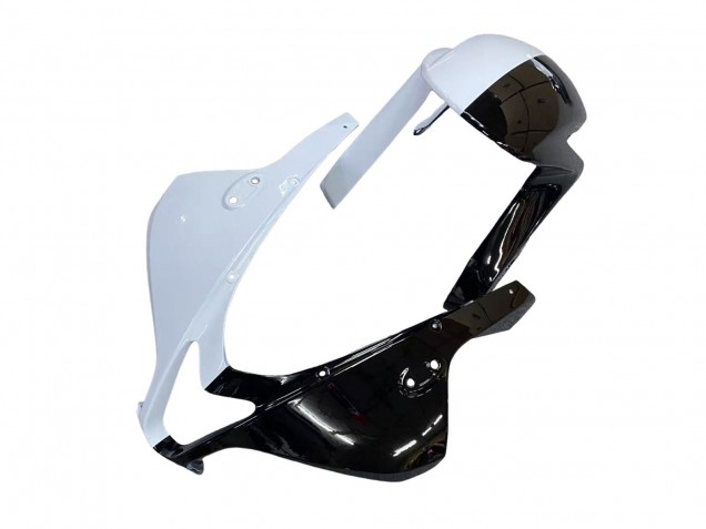 Descuento Carenados Moto Honda CBR600RR 2009-2012 - Blanco Cherry Blossom Negro Brillante