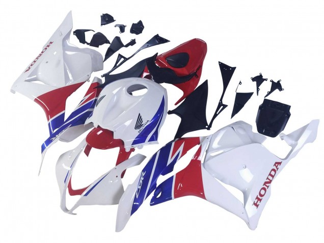 Descuento Carenados Moto Honda CBR600RR 2009-2012 - Blanco Rojo Azul