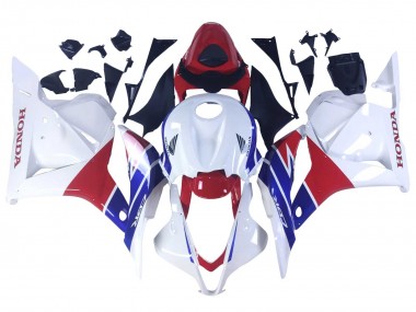 Descuento Carenados Moto Honda CBR600RR 2009-2012 - Blanco Rojo Azul