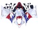 Descuento Carenados Moto Honda CBR600RR 2009-2012 - Blanco Rojo Azul