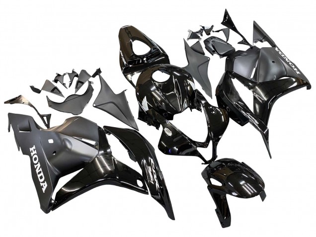 Descuento Carenados Moto Honda CBR600RR 2009-2012 - Negro Brillante Negro Mate