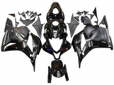 Descuento Carenados Moto Honda CBR600RR 2009-2012 - Negro Brillante Negro Mate