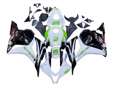 Descuento Carenados Moto Honda CBR600RR 2009-2012 - Blanco Verde Negro Brillante Hannspree